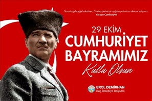 Başkan Erol Demirhan’ın 29 Ekim Cumhuriyet Bayramı mesajı 