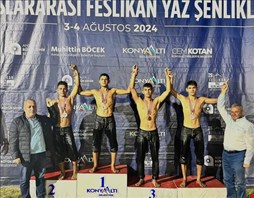 Kaş Belediye Spor’un güreşçisinden bir şampiyonluk daha