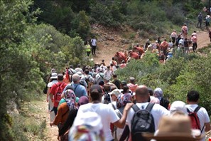 Kaş’ta temsili Yörük Göçü canlandırıldı
