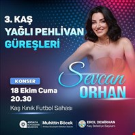 Sevcan Orhan Kaş’ta konser verecek